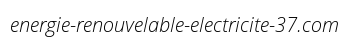 Logo energie-renouvelable-electricite-37.com